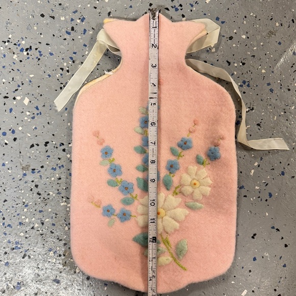 Embroidered Hot Water Bottle Cover - Picture 8 of 9